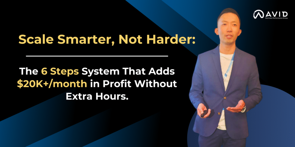 Webinar: Scale Smarter, Not Harder: Unlock the System That Adds $20K+/month in Profit Without Extra Hours