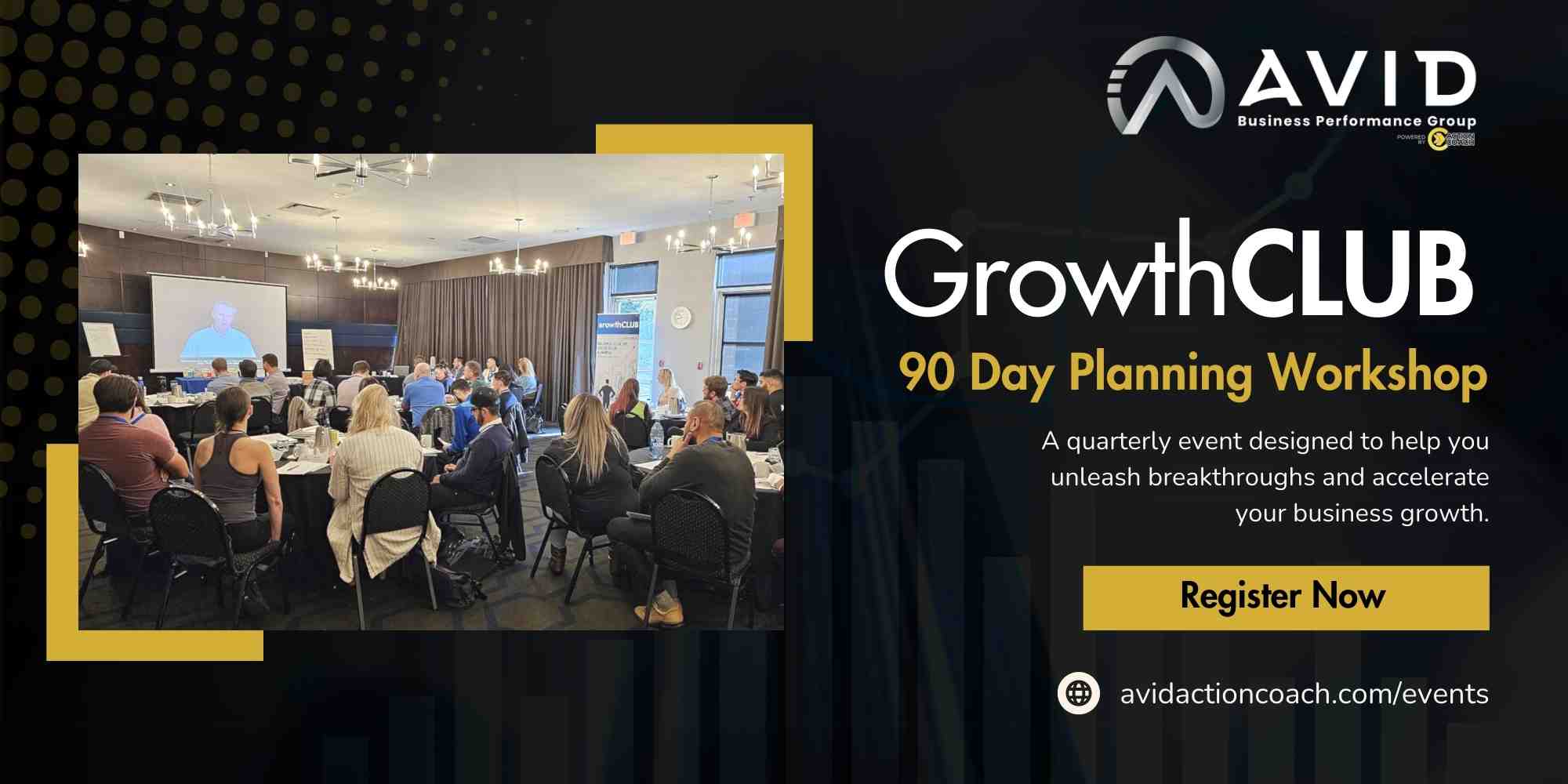 GrowthCLUB 90 Day Planning Workshop - In-Person